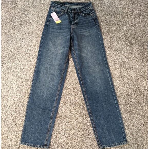 NEW Wild Fable High Rise Straight Denim Jeans Women's 0 / 32" Inseam - Picture 1 of 6